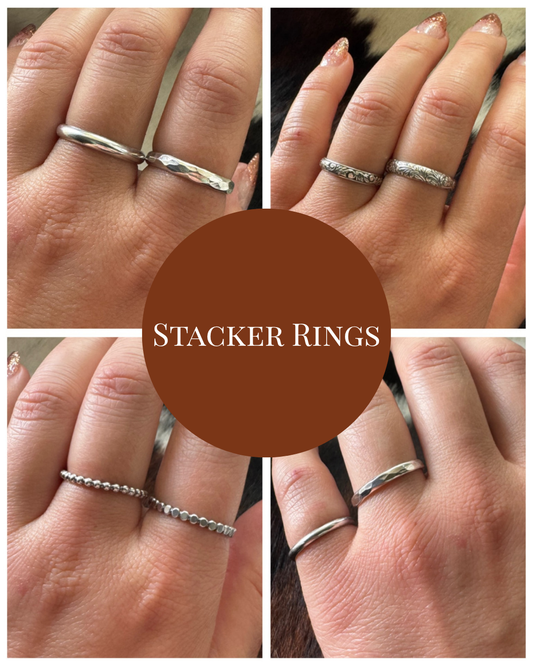 Stacker Rings - MADE TO ORDER