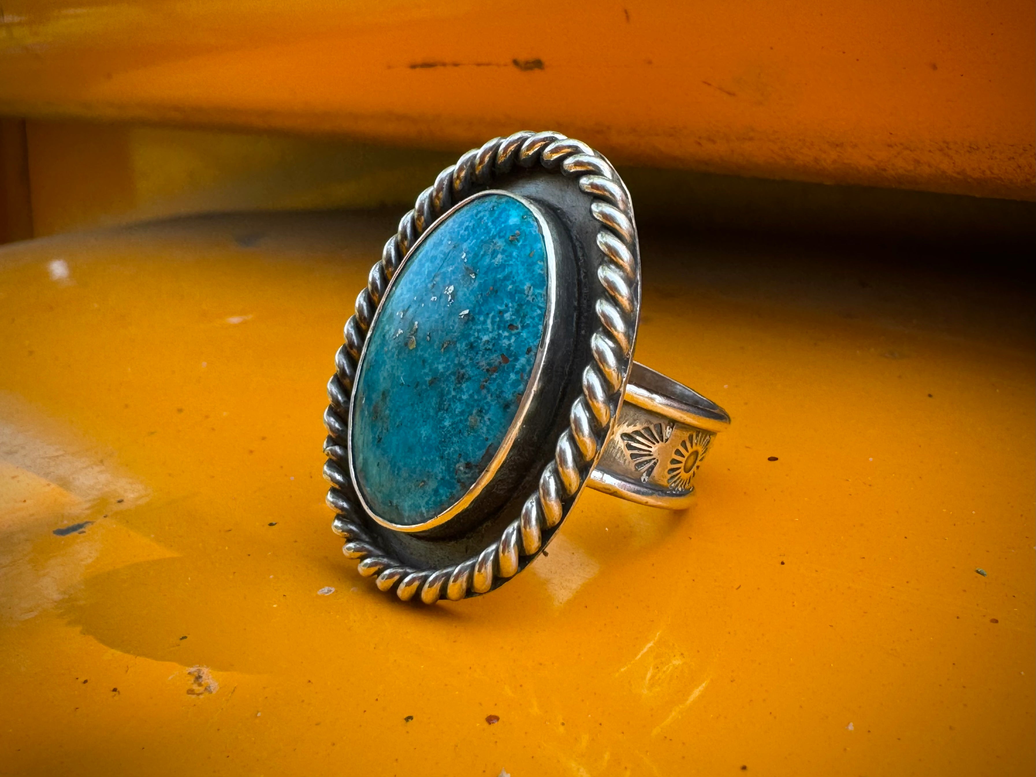 Morenci Turquoise Ring