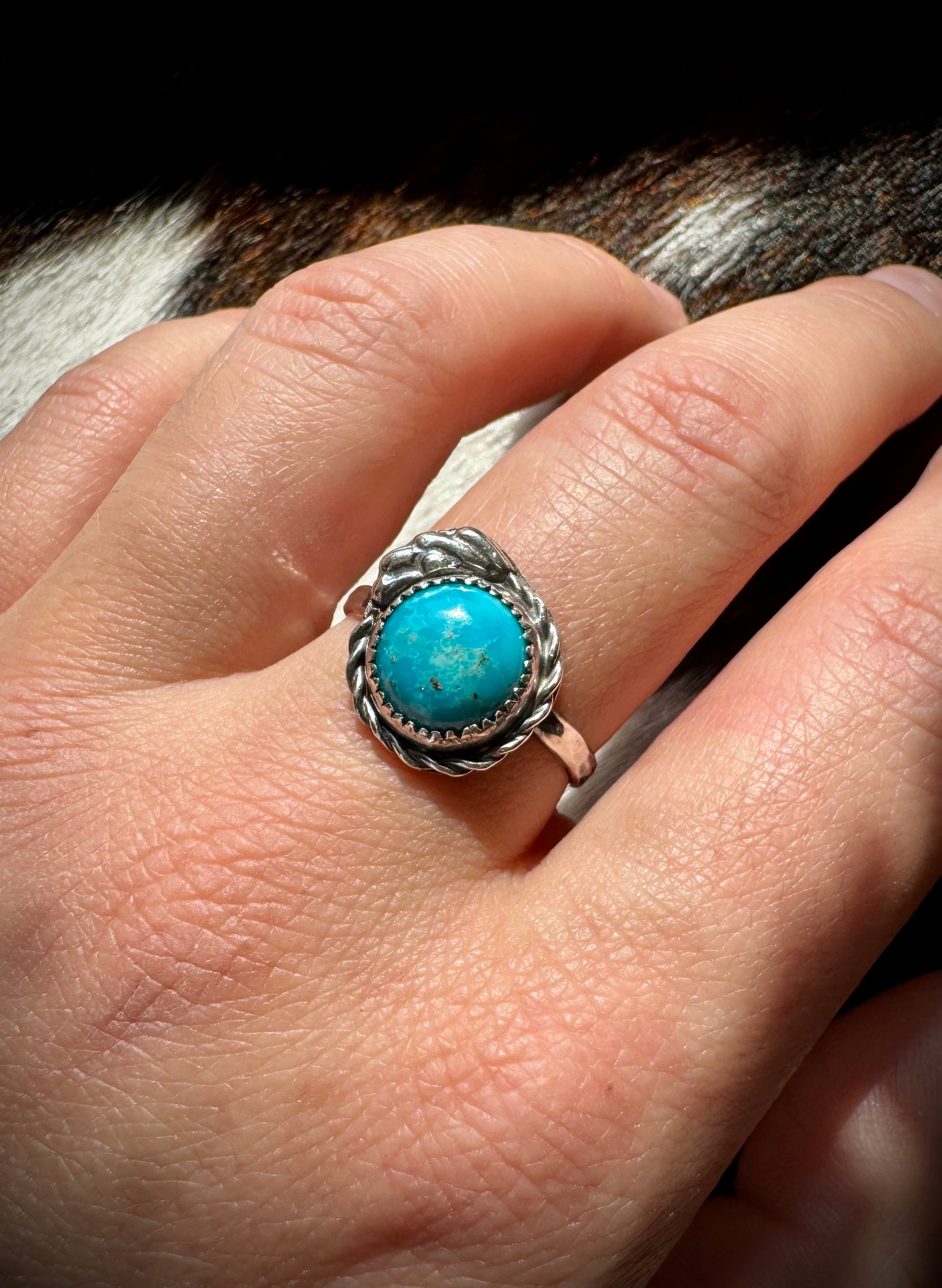 Blue Kingman Ring - Size 9
