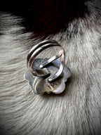 Forget-Me-Not Cluster Ring