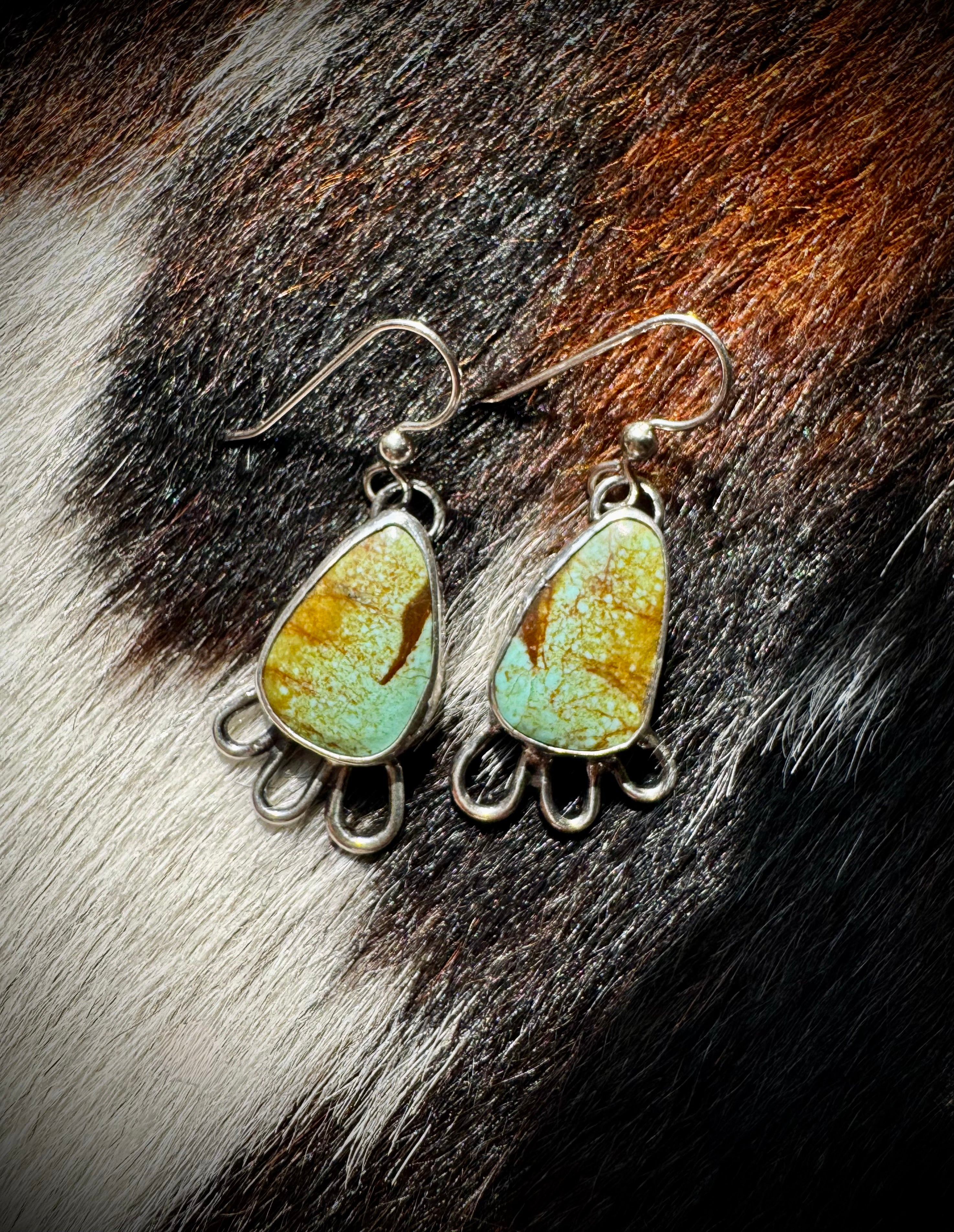 Mexican Turquoise Earrings