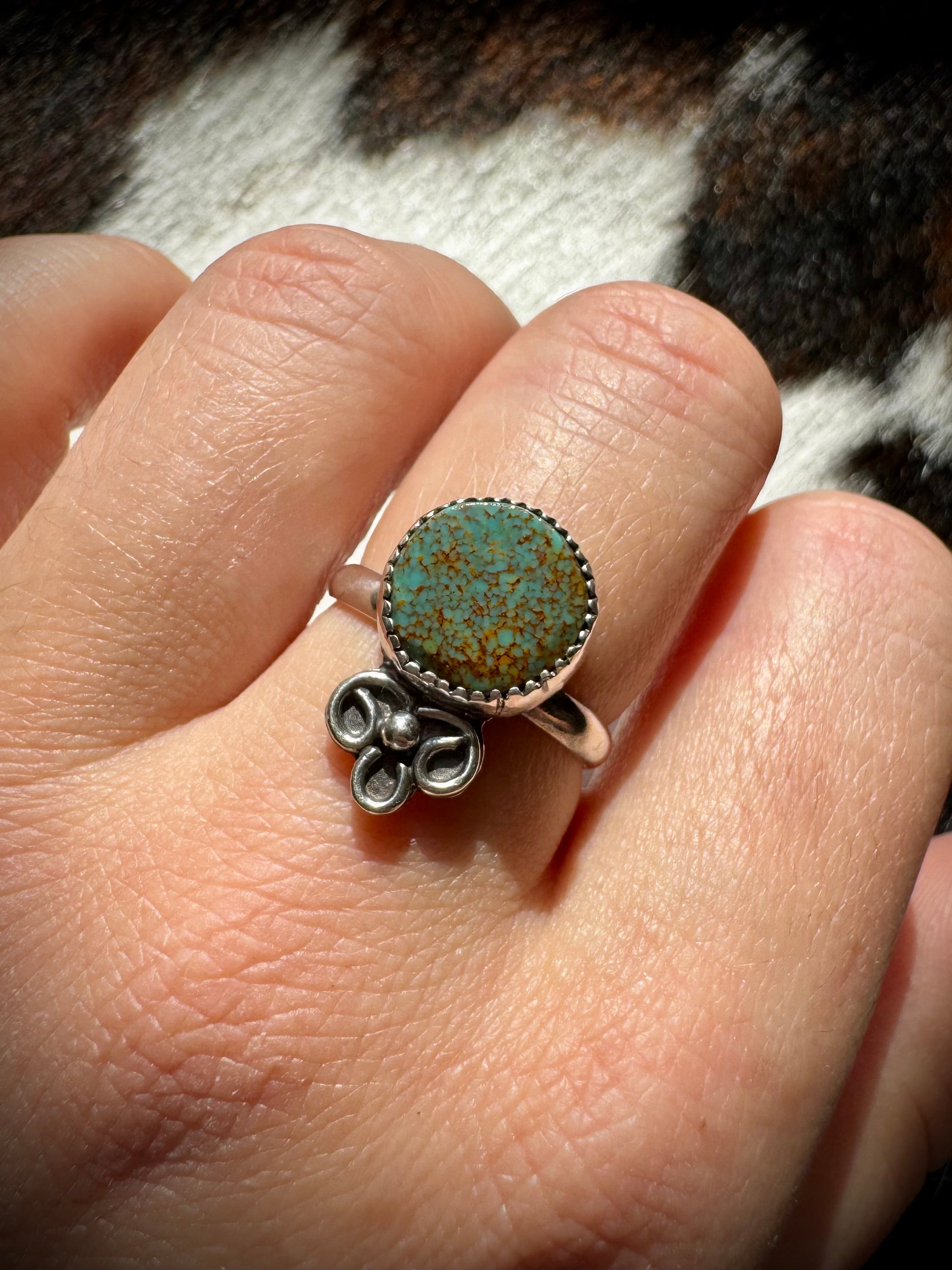 Webbed Kingman Ring - Size 7.5