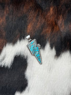 Turquoise Lightening Bolt
