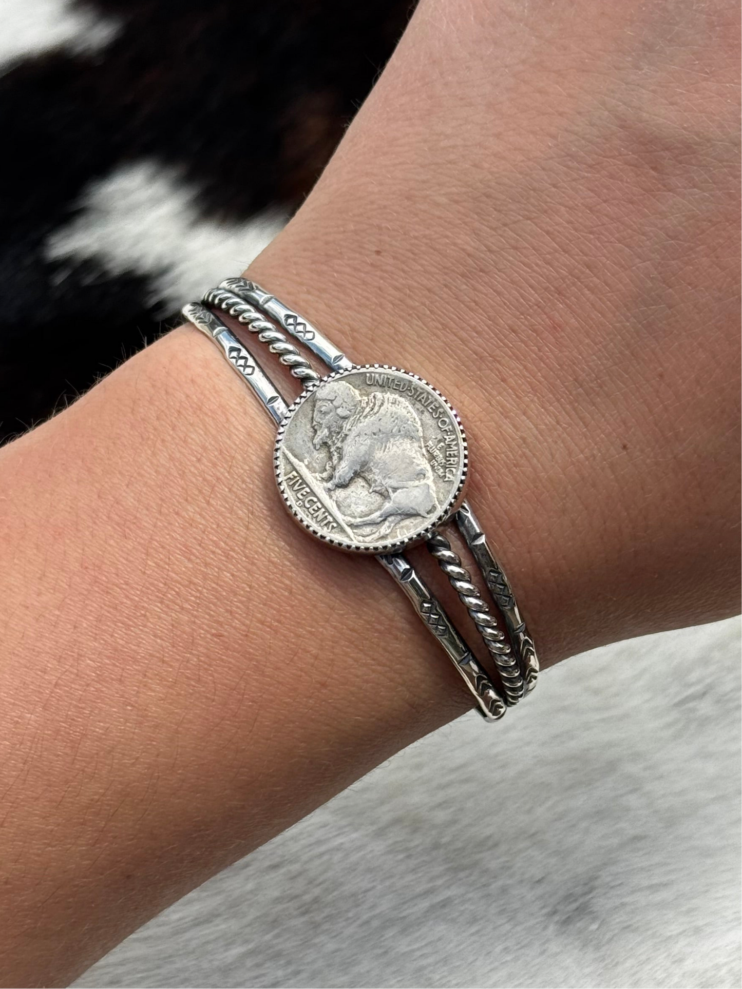 Buffalo Nickel Cuff
