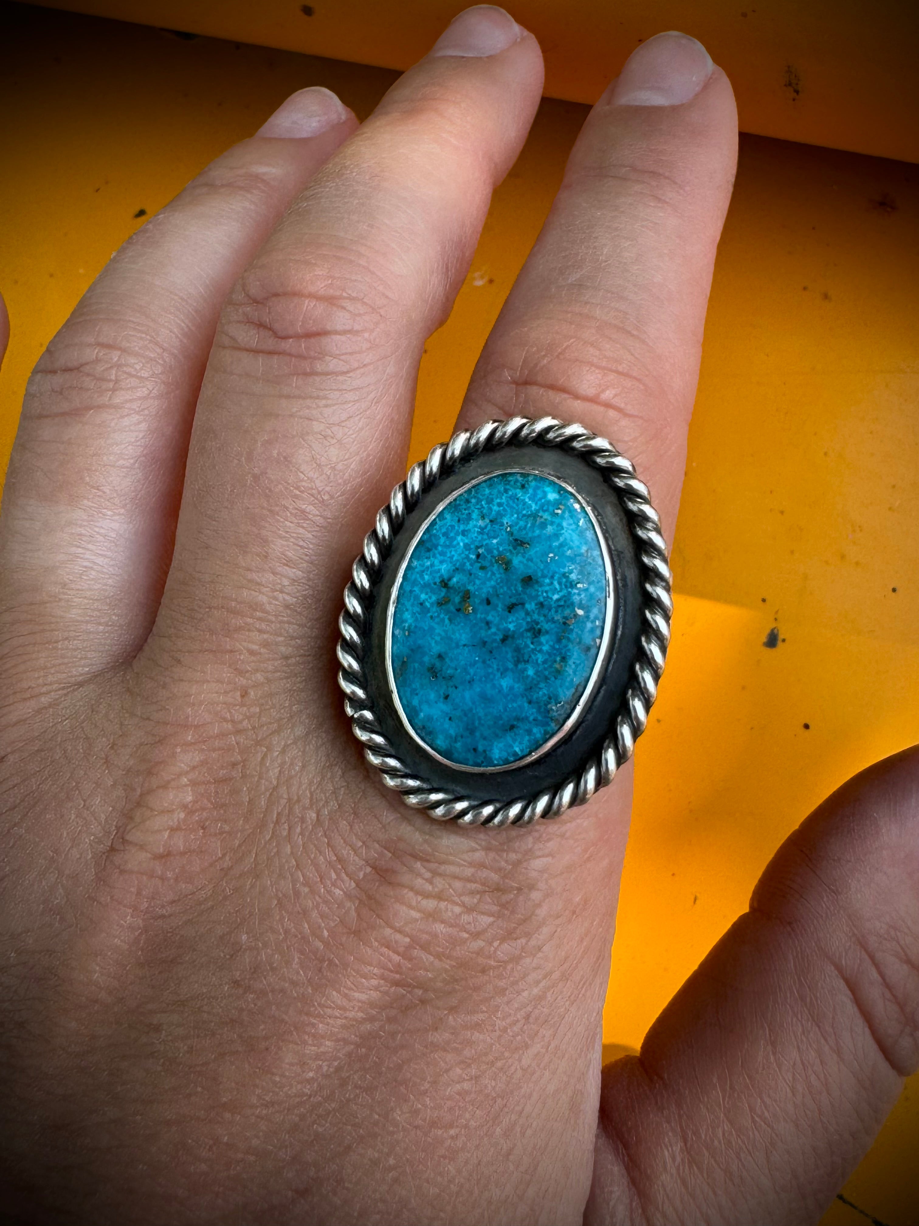 Morenci Turquoise Ring