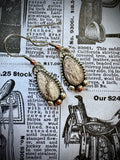 Red Buffalo Earrings