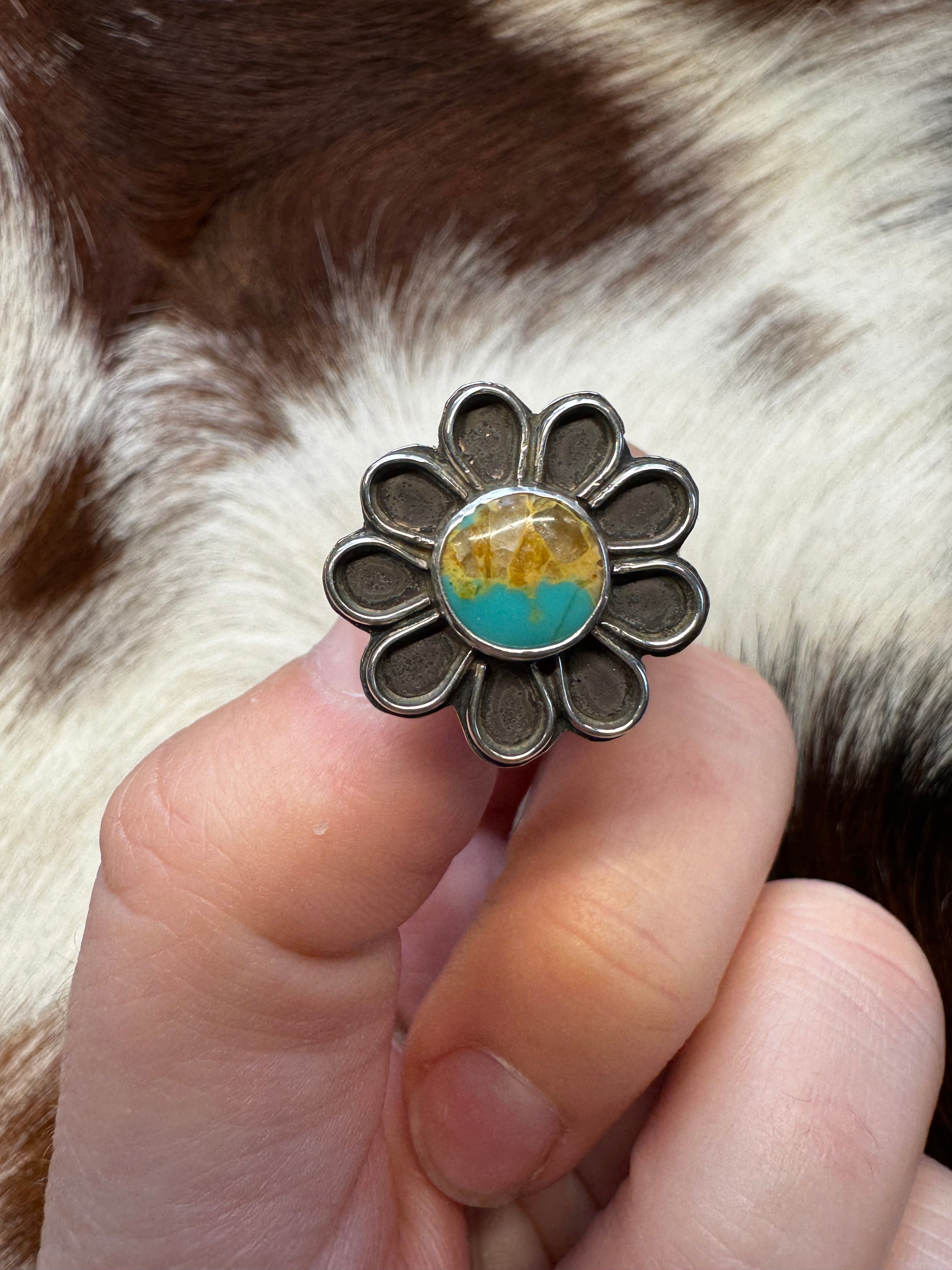 Royston Flower Hat Pin